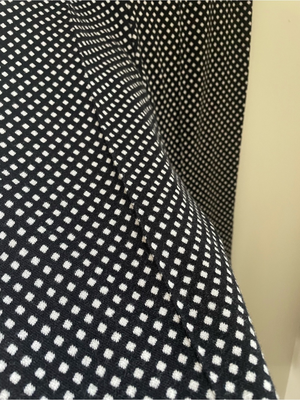 Anthropologie The Essential Crop Pants Flare Diamond Print Trouser Size Small - Picture 8 of 11